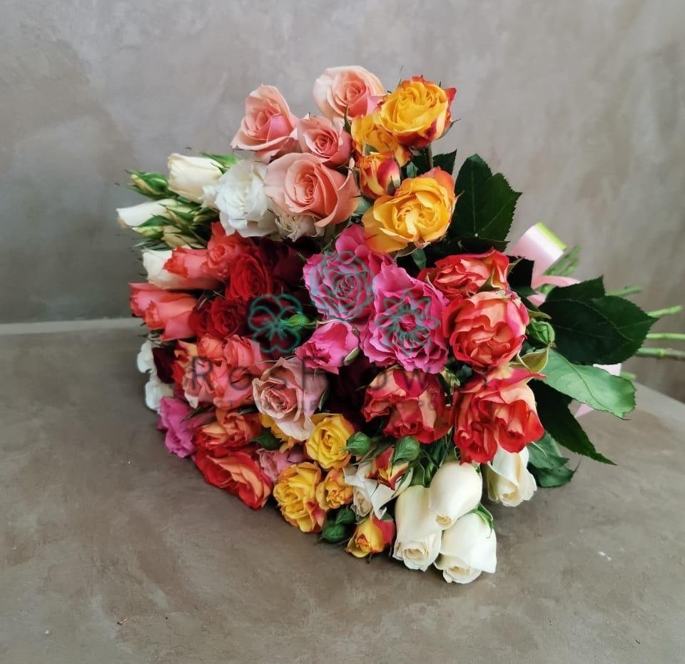 Букет цветов из: Розы в Анциферово Новгородская область