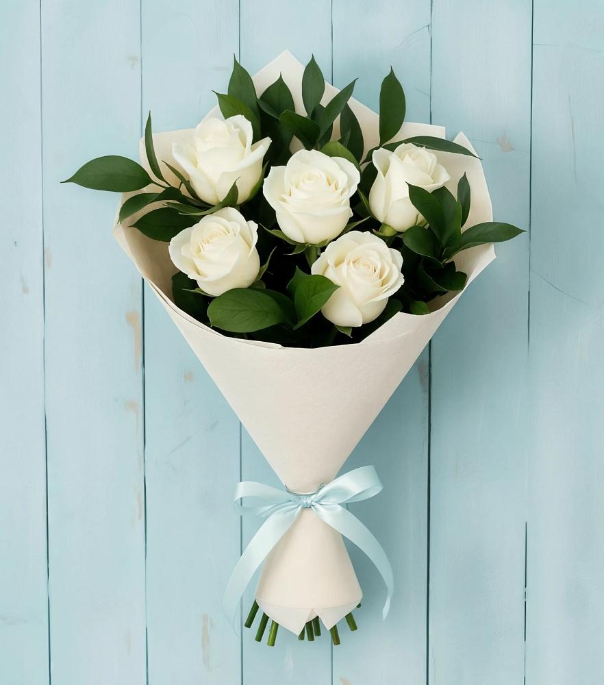 Букет цветов из: Розы в Анциферово Новгородская область