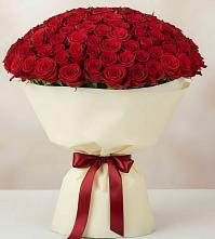 Букет 101 Красная роза Милано #REPLACE_PRED# Анциферово Новгородская область