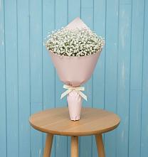 Букет цветов из:  Гипсофила в Анциферово Новгородская область