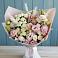 Букет цветов из: Альстромерии и Розы в Анциферово Новгородская область