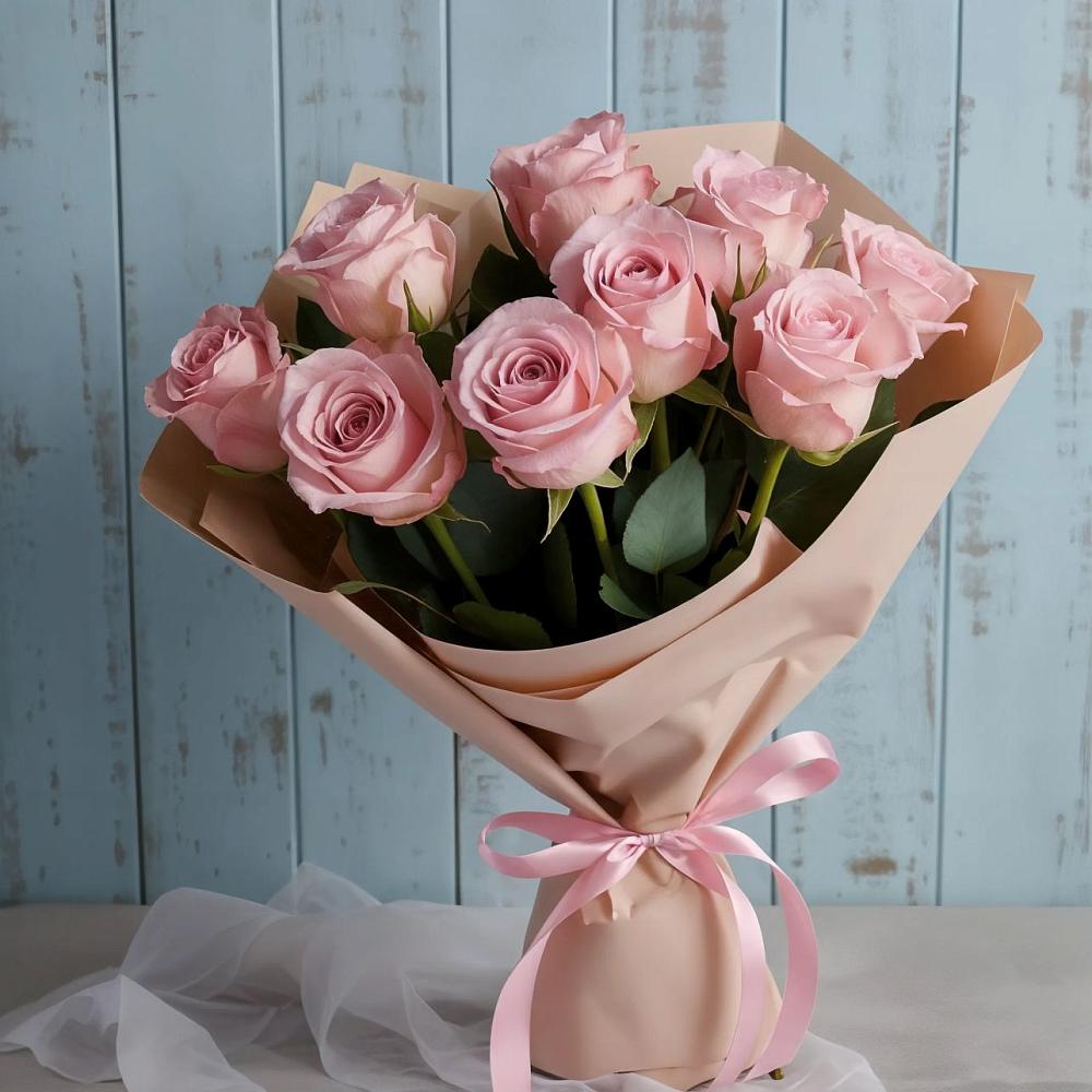 Букет цветов из: Розы в Анциферово Новгородская область