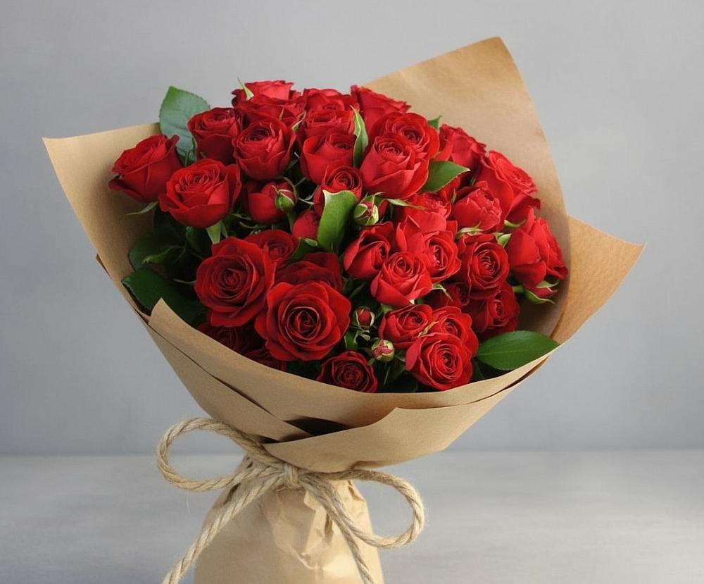 Букет Любовный роман в Анциферово Новгородская область