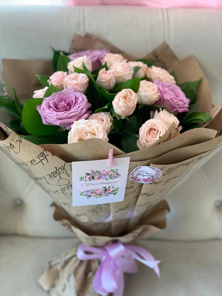 Букет цветов из: Розы в Анциферово Новгородская область