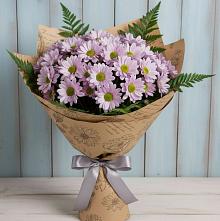 Букет цветов из:  Хризантемы #REPLACE_PRED# Анциферово Новгородская область