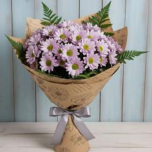 Букет цветов из:  Хризантемы в Анциферово Новгородская область