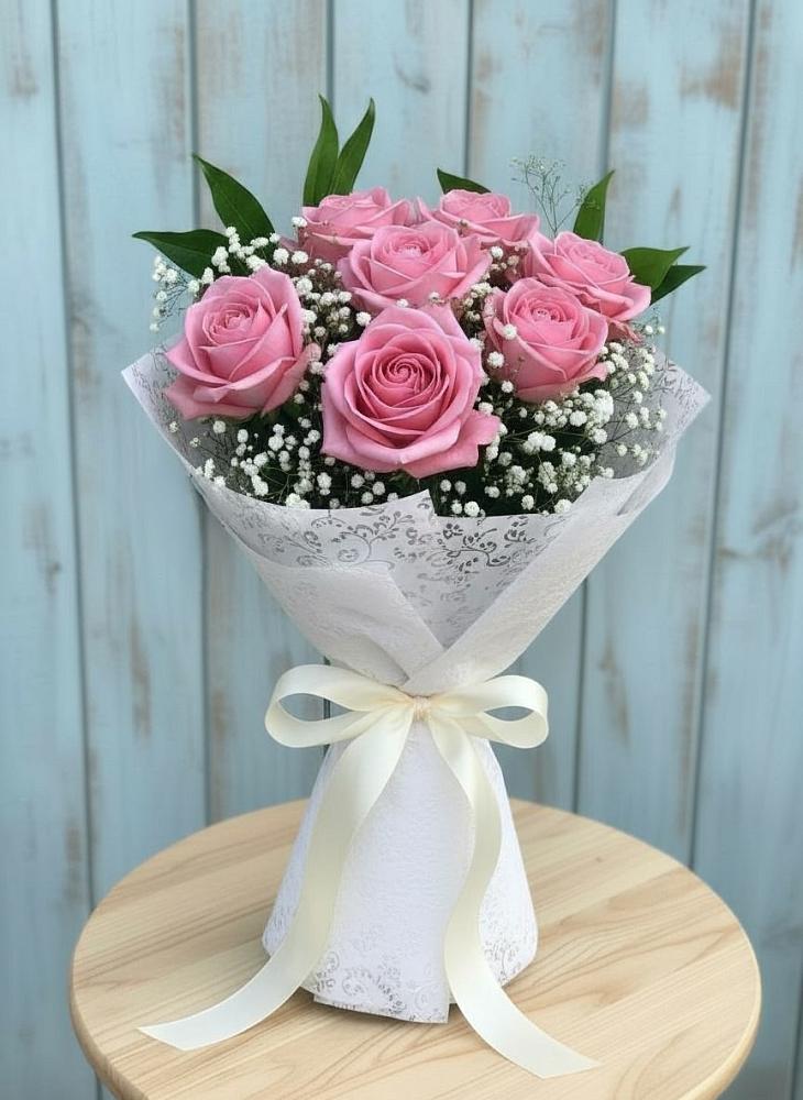 Букет цветов из: Розы в Анциферово Новгородская область