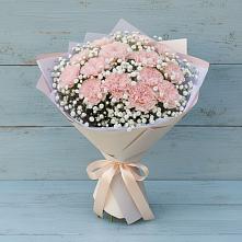 Букет цветов из:  Гвоздики в Анциферово Новгородская область