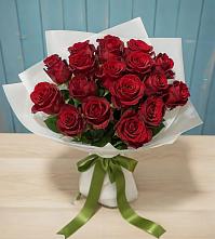 Букет Красные розы в Анциферово Новгородская область