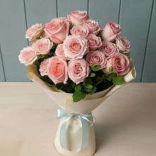 Букет Розовый шарм в Анциферово Новгородская область