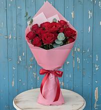 Букет цветов из:  Розы #REPLACE_PRED# Анциферово Новгородская область