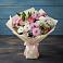 Букет цветов из: Хризантемы, Альстромерии и Розы в Анциферово Новгородская область